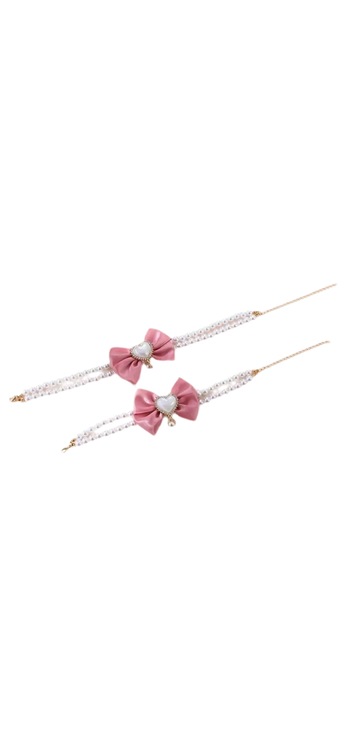 Necklace with bow