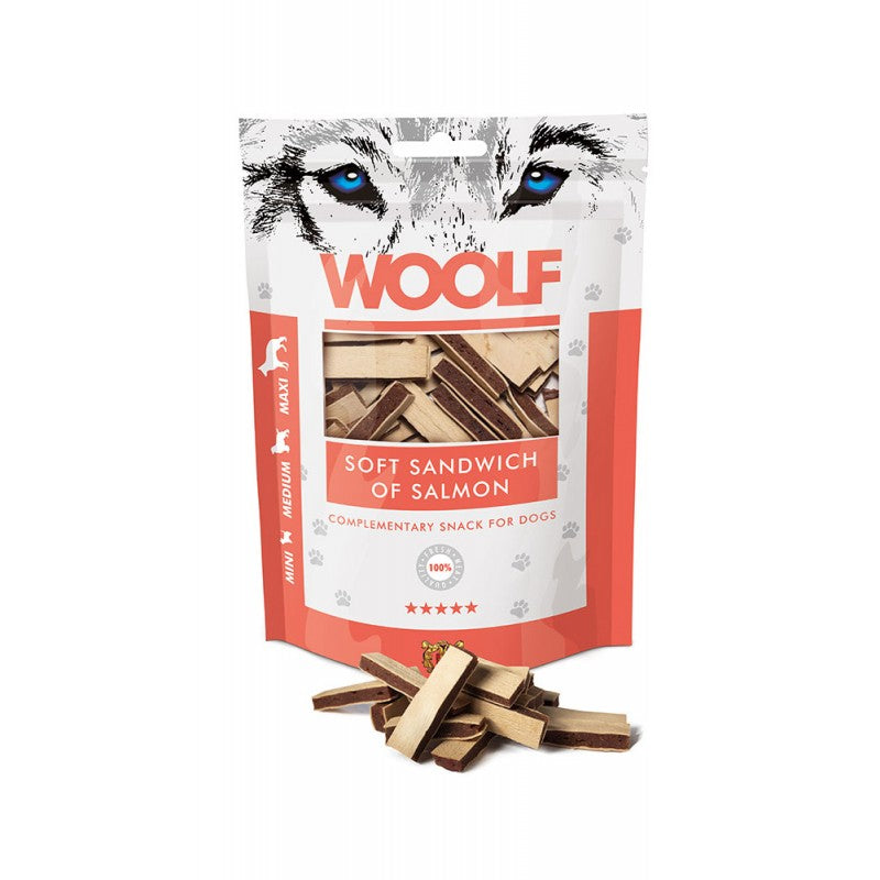 Woolf soft sandwich of salmon