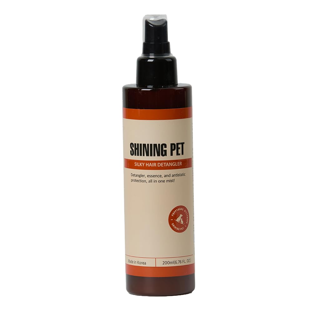 Shining pet detangler spray / anti klit spray