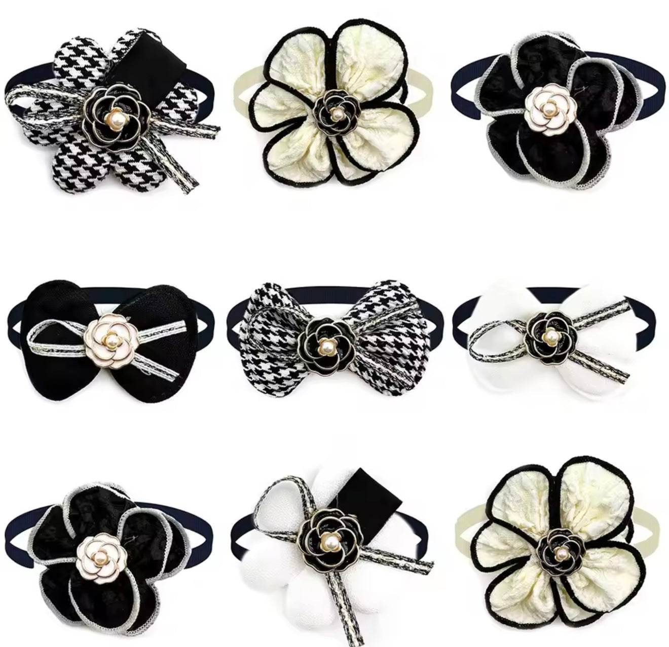Collar with bow