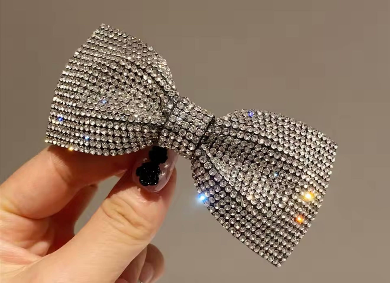 Glitter bow