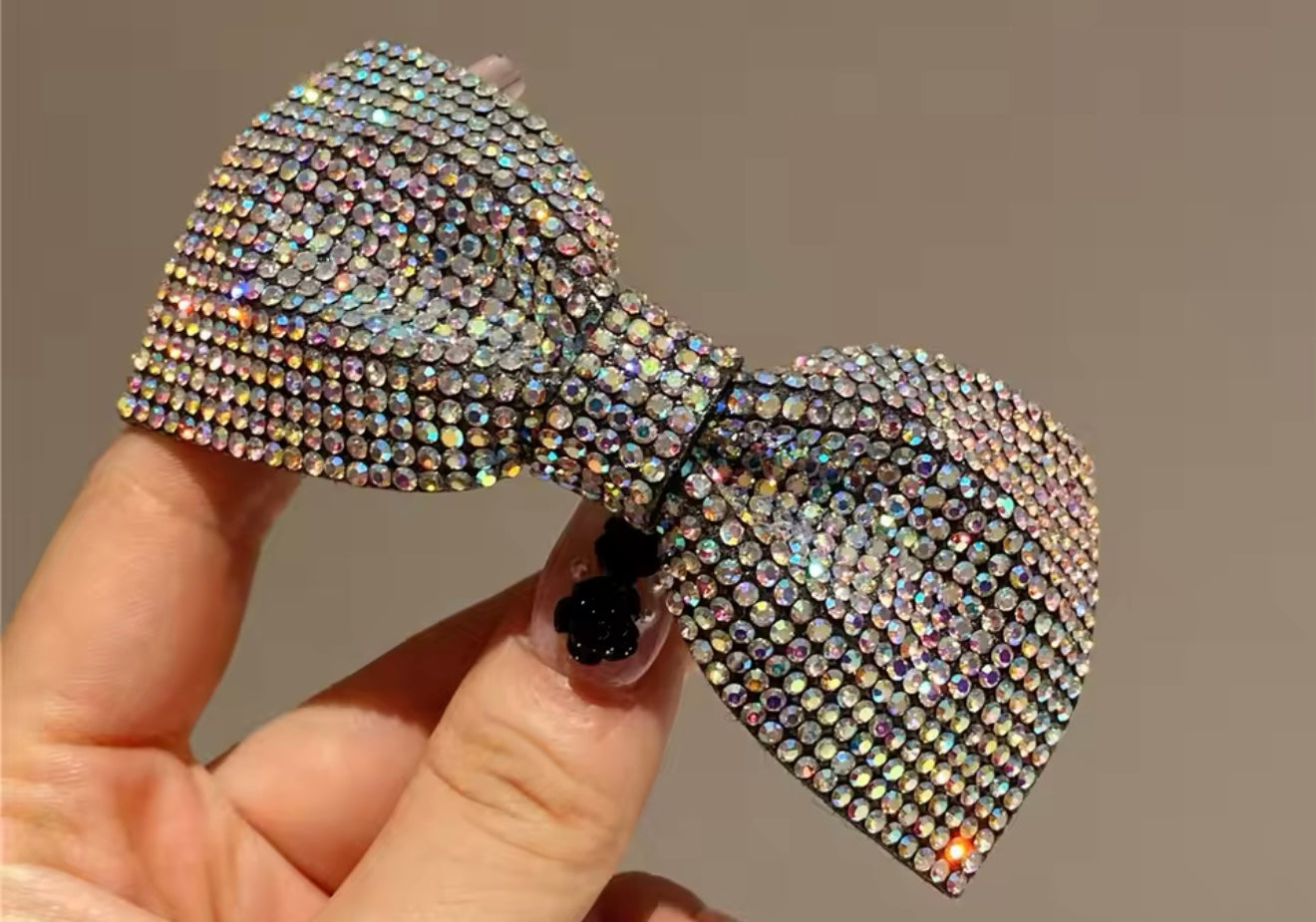 Glitter bow