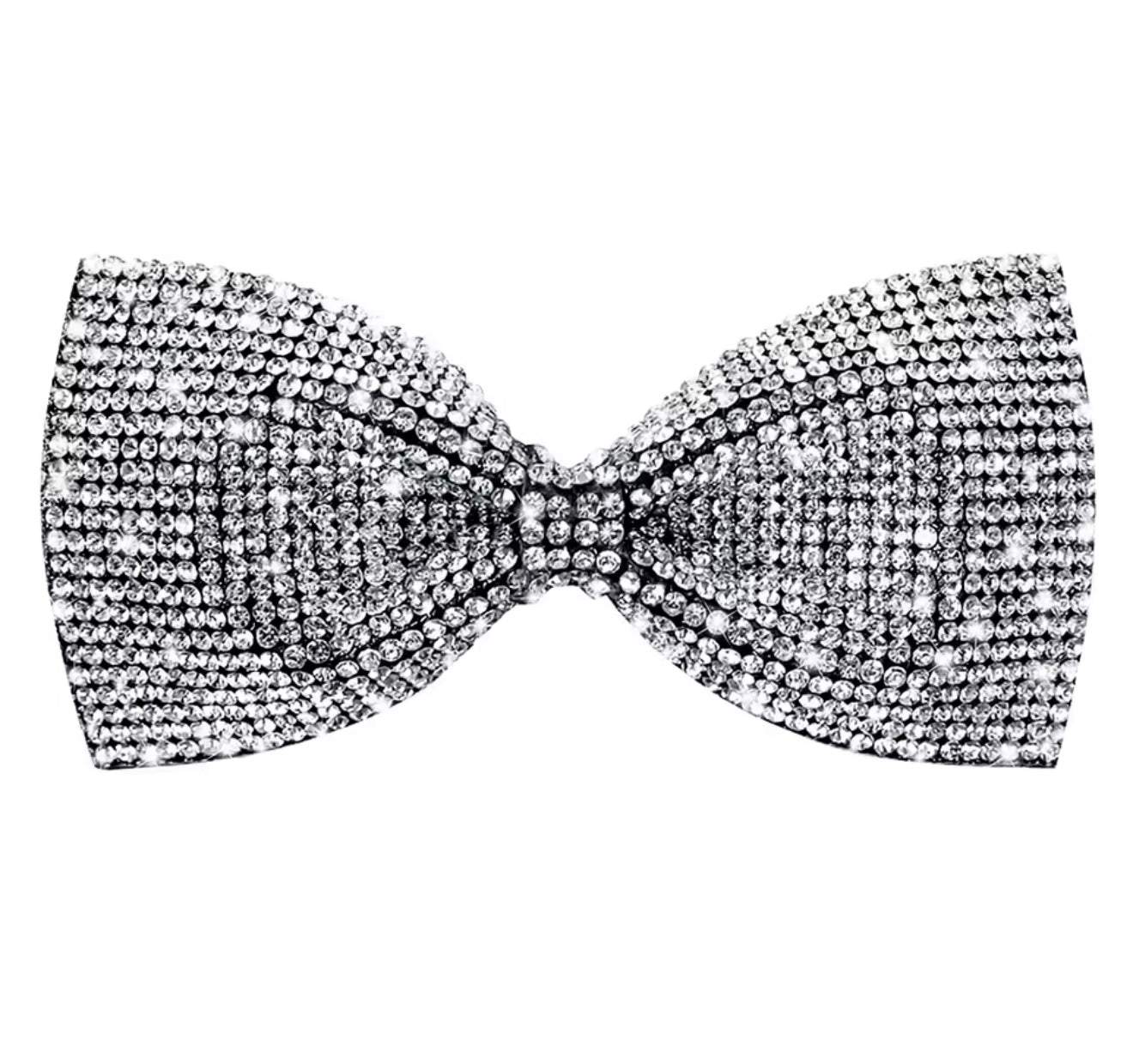 Glitter bow