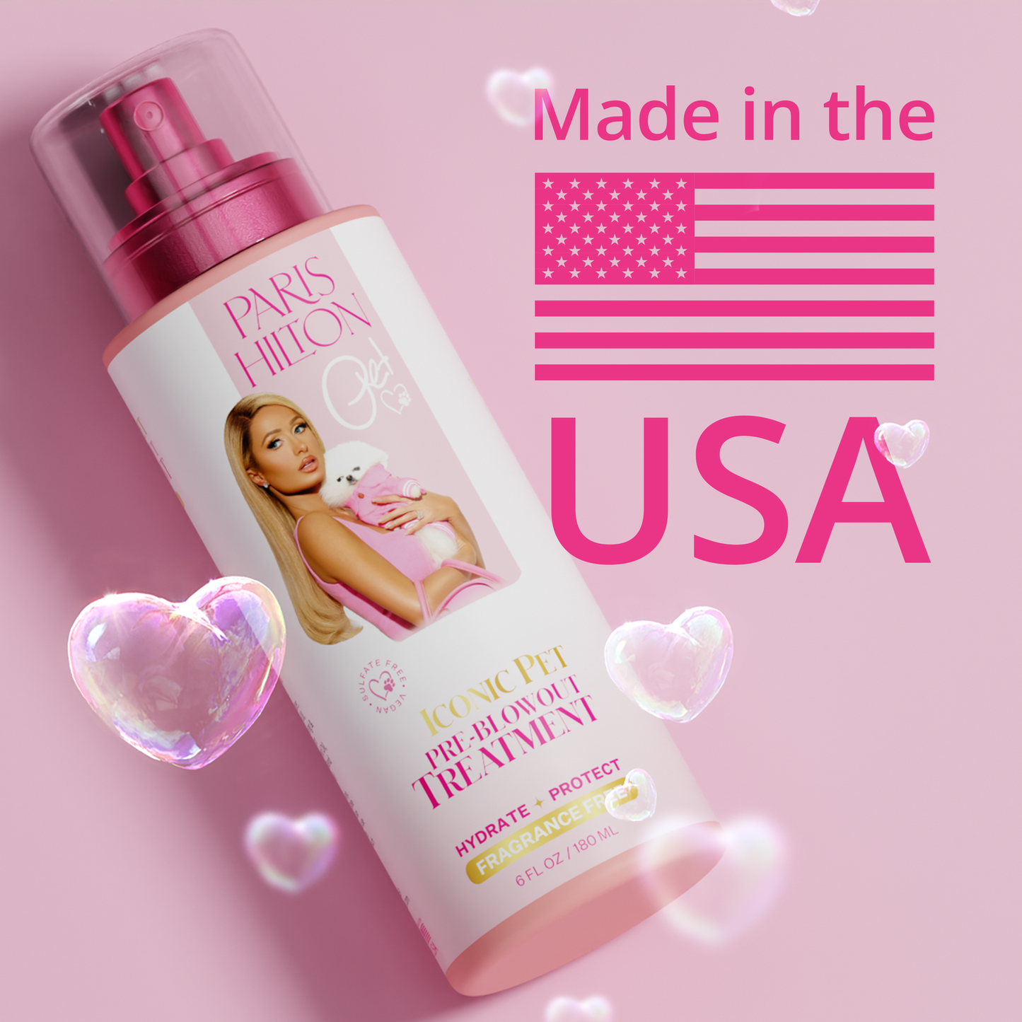 Paris Hilton Iconic Pet shampoo - Fragrance Free