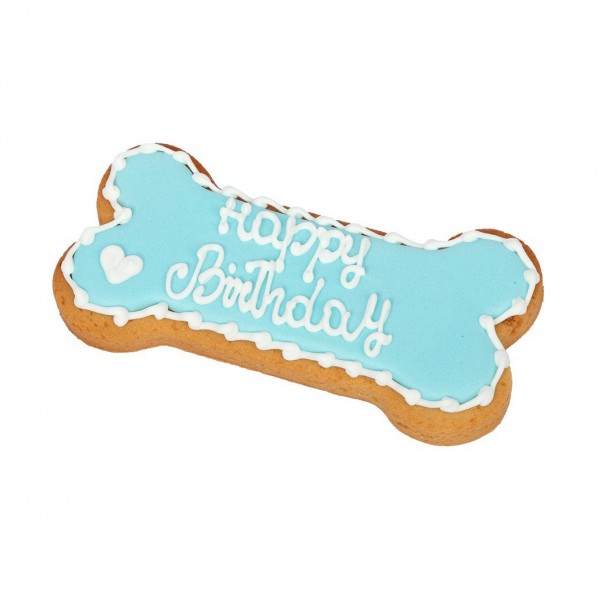 Happy Birthday Bone blue