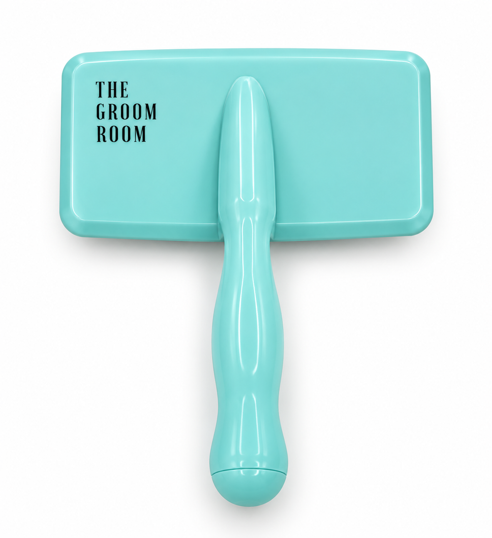 The groom room borstel blauw