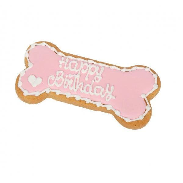 Happy Birthday bone pink