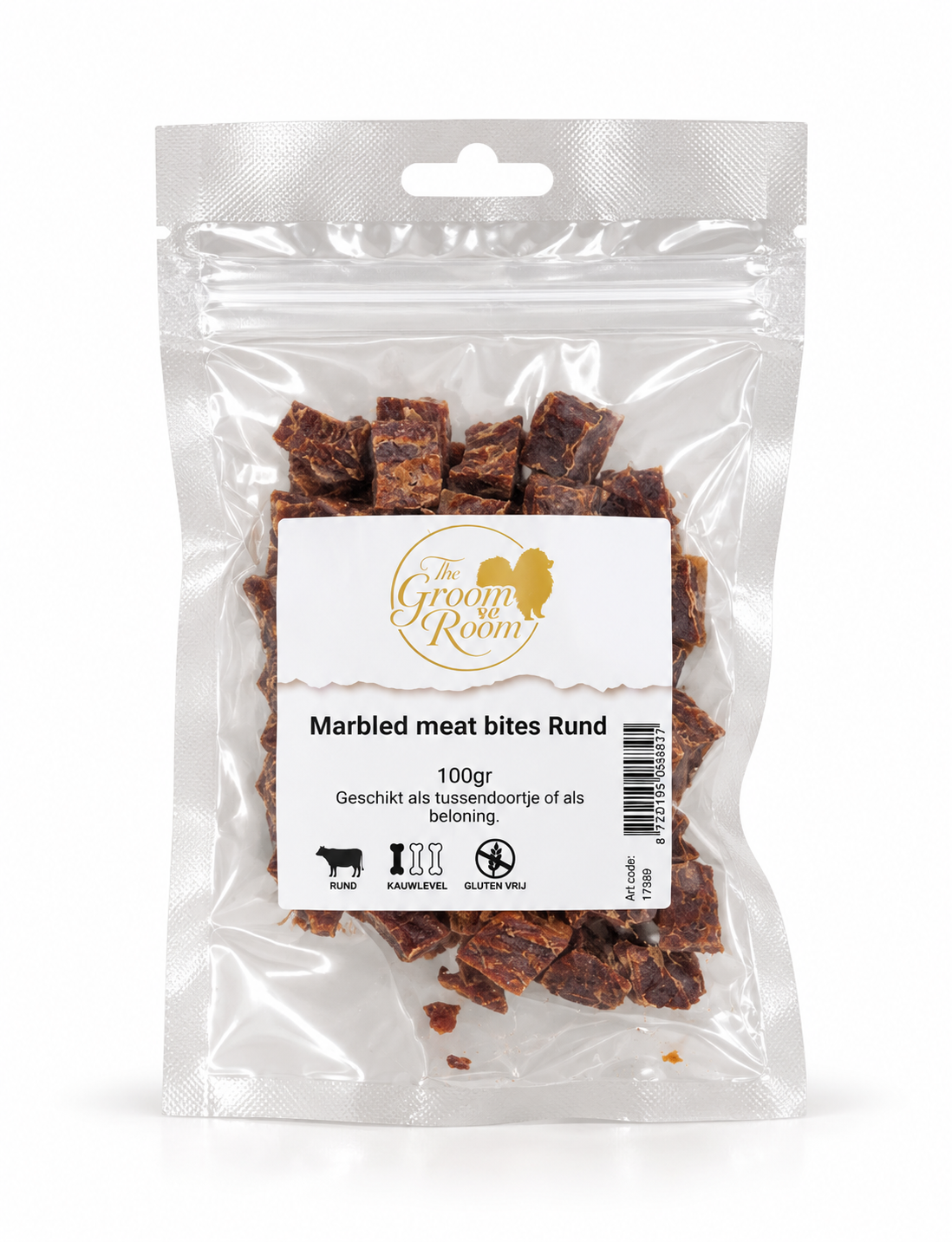 Marble meat bites rund
