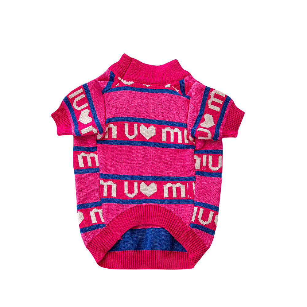 Designer sweater pink