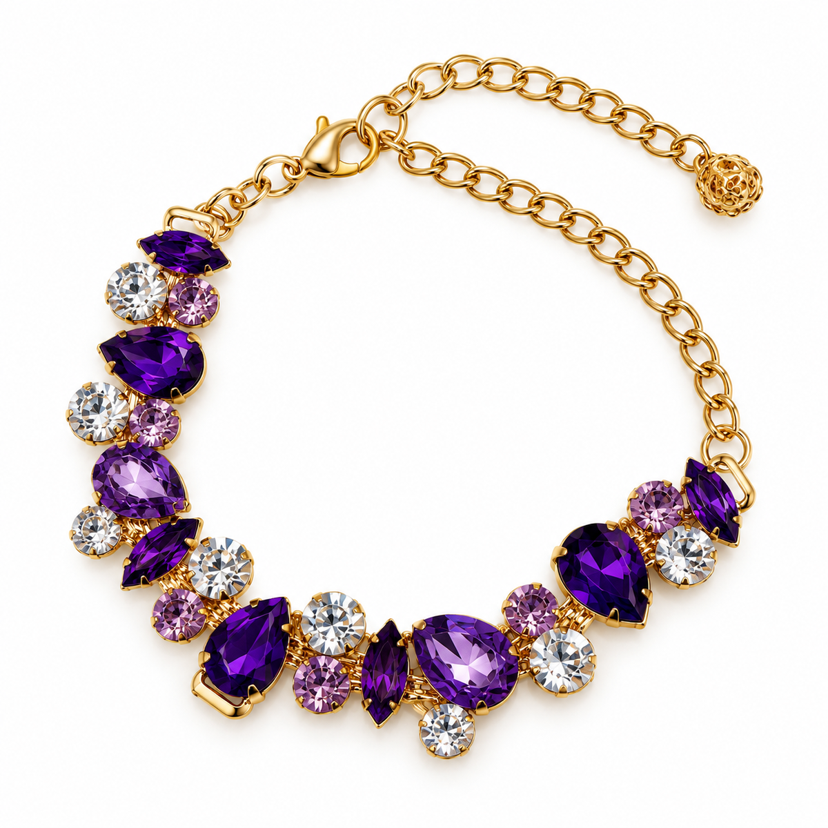 Paarse ketting