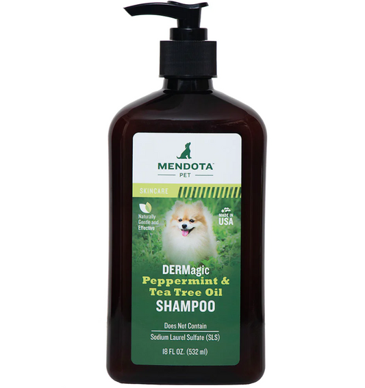 DERmagic shampoo met pepermunt en theebloemolie - vloeibaar
