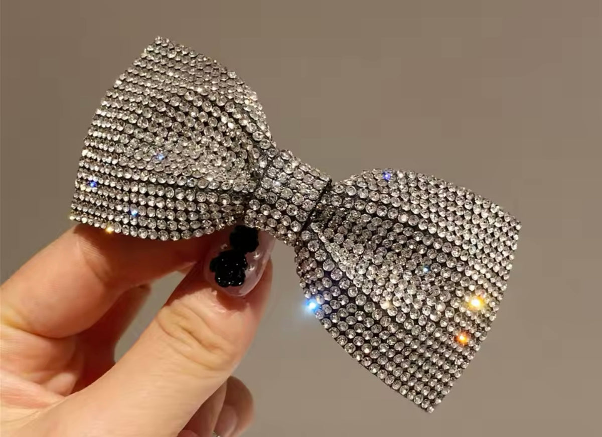 Glitter bow