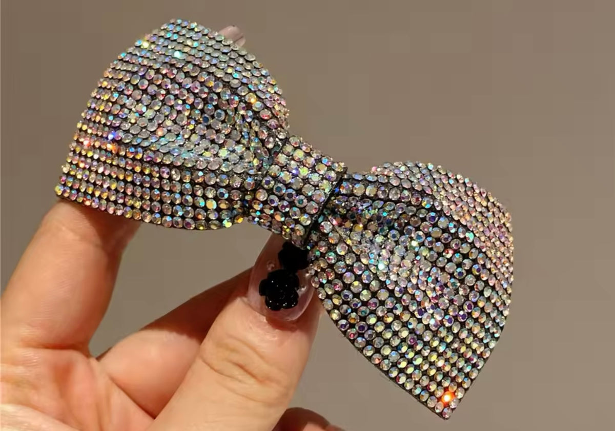 Glitter bow
