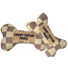 Chewy Vuitton SMALL dog toy