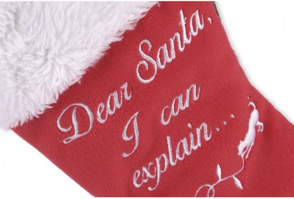 Santa Sock Toy