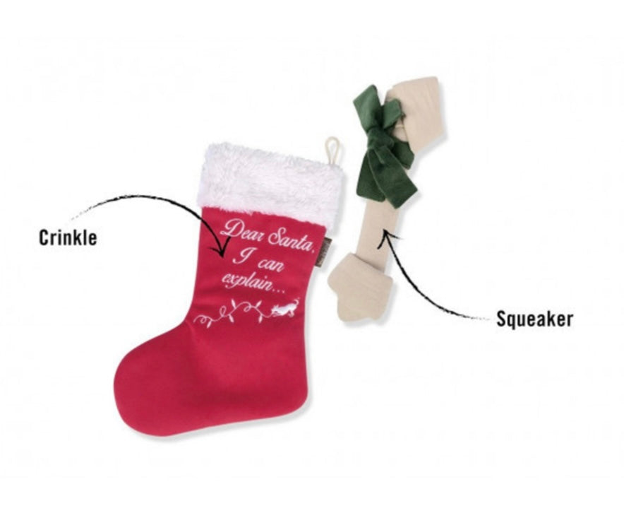Santa Sock Toy